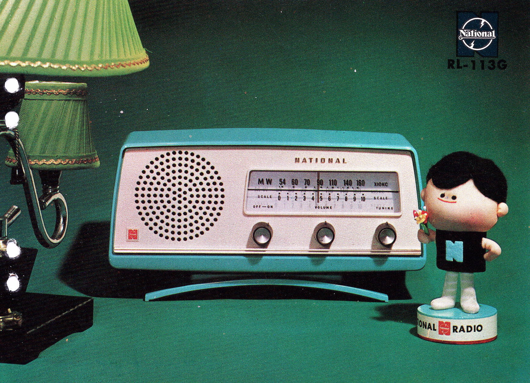 品質が完璧 1963年 ナショナル トランジスタラジオ R-803 - ラジオ - www.ucs.gob.ve